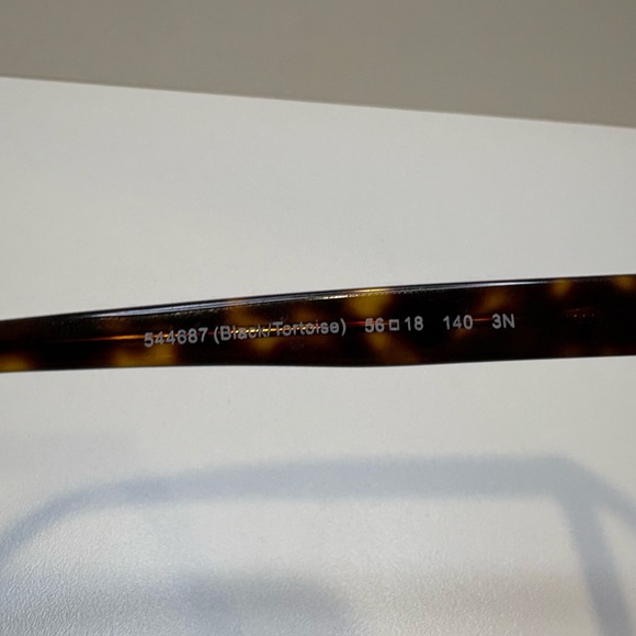 FRAMES ONLY- Coach HC 8261 (L1059) 544687 (Black/Tortoise) 56•18•140 - Picture 11 of 14